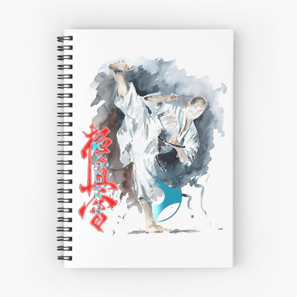 Item preview, Kyokushin Karate High Kick - Martial Arts Design designed and sold by Zanshin-Art.