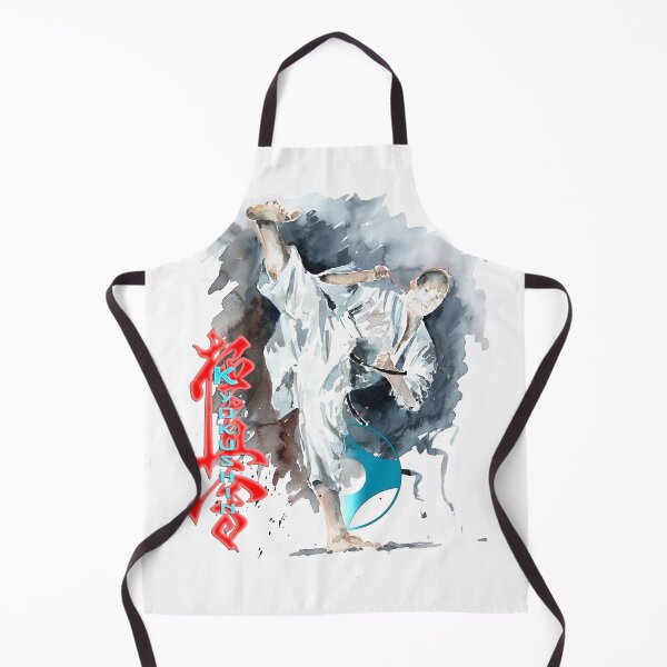 Item preview, Kyokushin Karate High Kick - Martial Arts Design designed and sold by Zanshin-Art.
