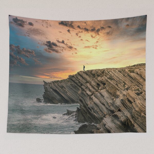 Item preview, Rock view on Peniche beach, Portugal designed and sold by NelPhilipe.