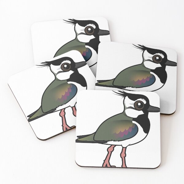 Item preview, Cute Birdorable Cartoon Northern Lapwing designed and sold by Birdorable.