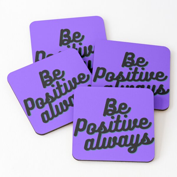 Item preview, Be positive always - Self motivational quotes designed and sold by ThamaraiSelvi.