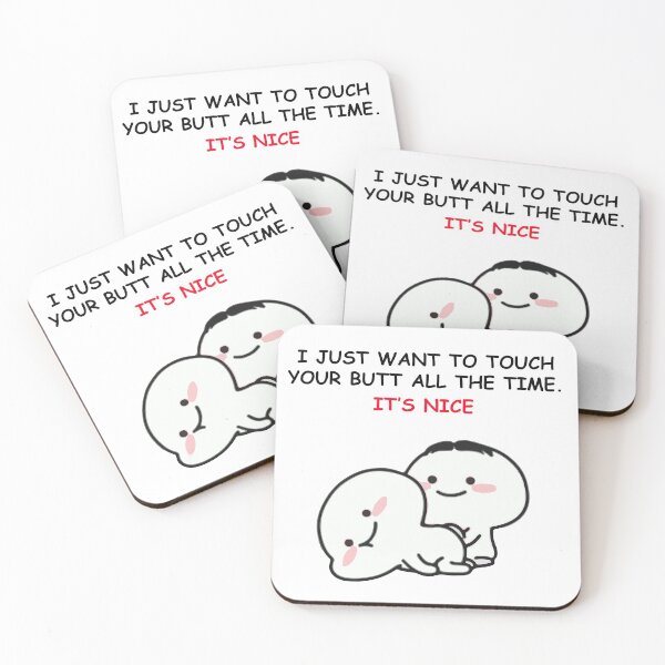 Item preview, I just want to touch your butt all the time bestselling trendy design 2026  designed and sold by DesigonDesigner.