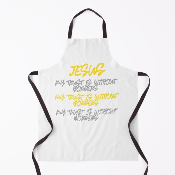 Item preview, Jesus My Trust is Without Borders  designed and sold by lotusbud.