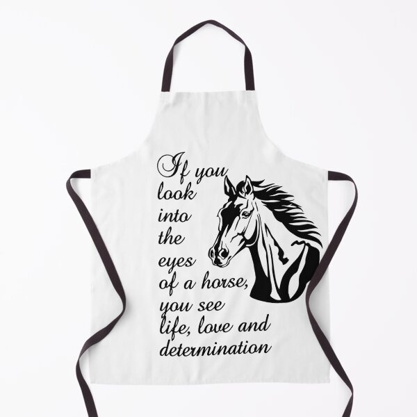 Item preview, I f you look into the eyes of a horse designed and sold by Louise Bastard.