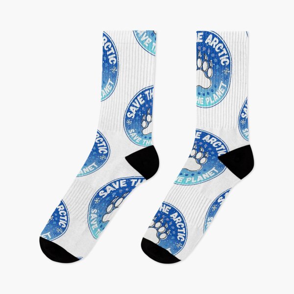 Item preview, Save the arctic with polar bear paw global warming designed and sold by My-Queens-Store.