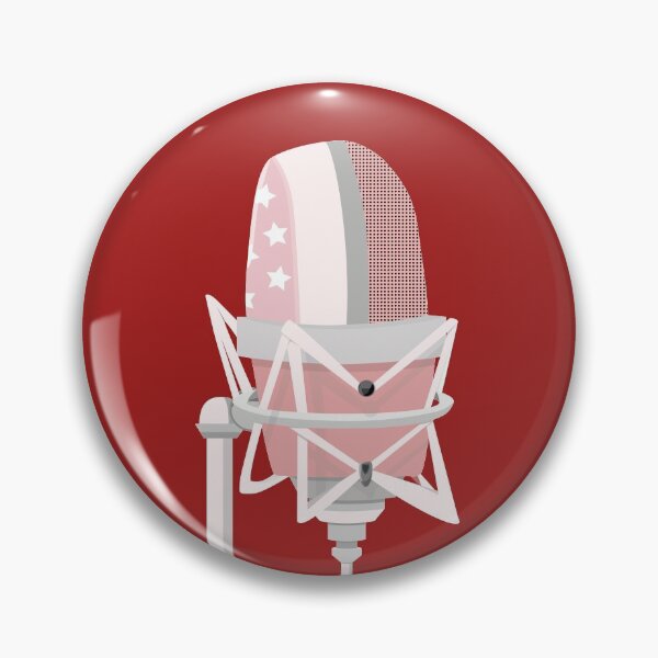 Item preview, Pink Microphone in Red  designed and sold by Moyanana.