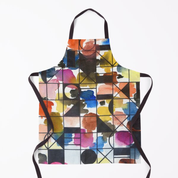 Item preview, abstract pattern with geometrical shapes designed and sold by kosarandrea.