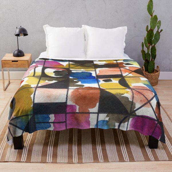 Item preview, abstract pattern with geometrical shapes designed and sold by kosarandrea.