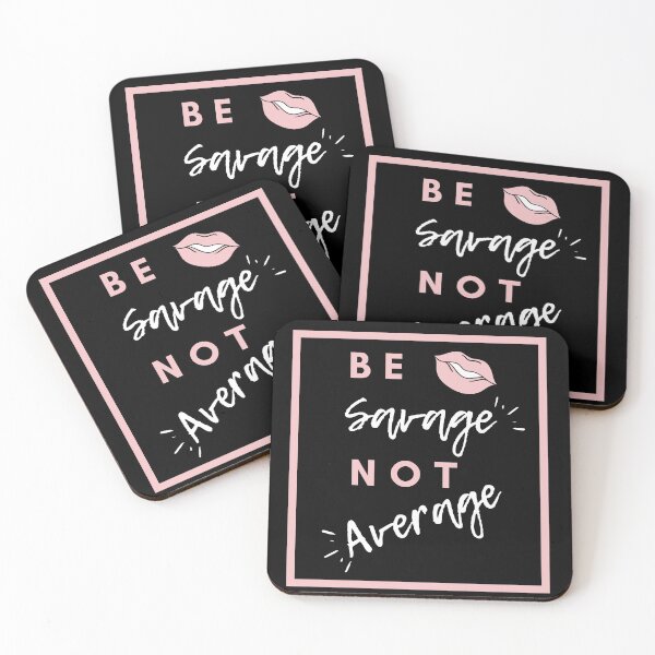 Item preview, Be savage not average - black designed and sold by Magical  Designs.