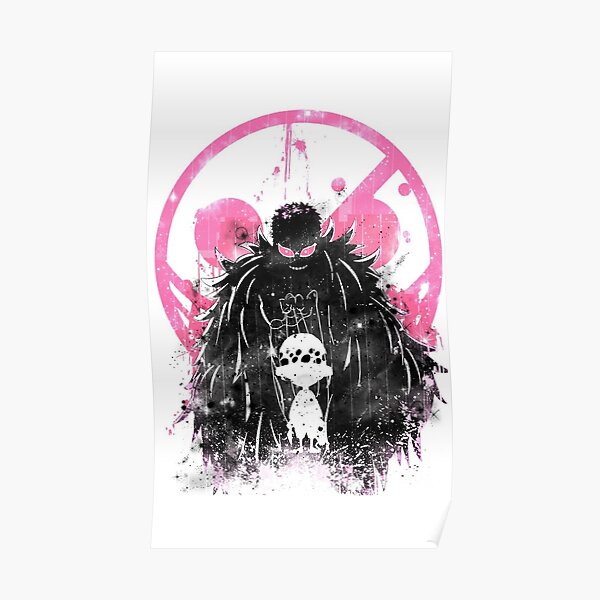 Jolly Roger Doflamingo Wall Art Redbubble