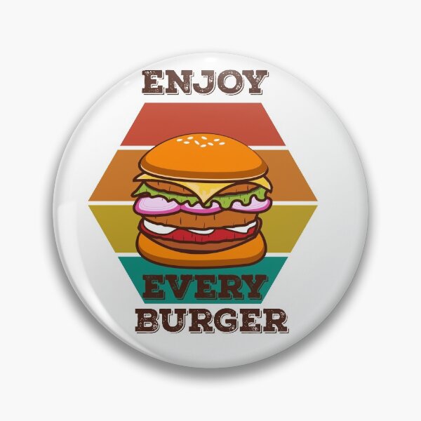 Item preview, Enjoy Every Burger, burger lover designed and sold by FADIS.