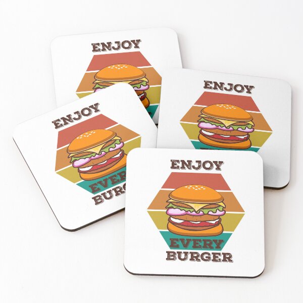 Item preview, Enjoy Every Burger, burger lover designed and sold by FADIS.