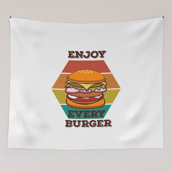 Item preview, Enjoy Every Burger, burger lover designed and sold by FADIS.