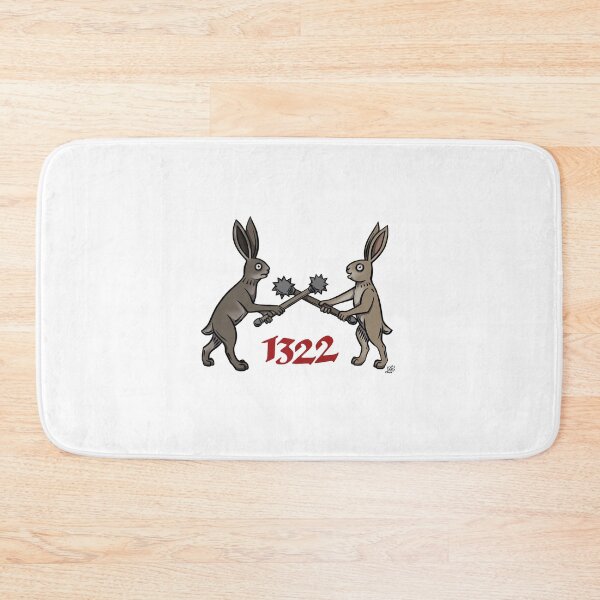 Item preview, Medieval Marginalia Bunnies: 1322 Duel designed and sold by faejala.