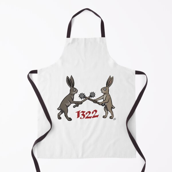 Item preview, Medieval Marginalia Bunnies: 1322 Duel designed and sold by faejala.