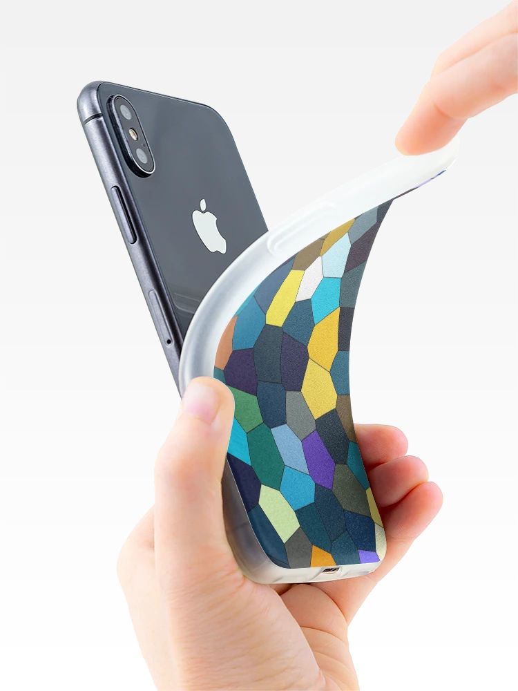 Thumbnail 4 of 5, iPhone Case, Fancy Colorful Pattern designed and sold by MagicSpread.