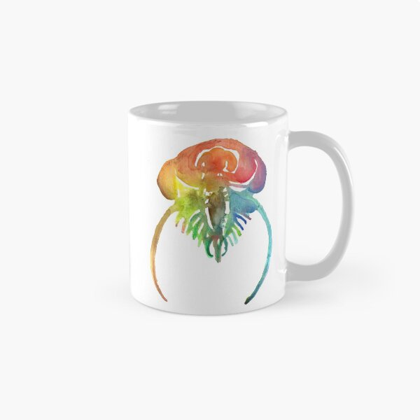Item preview, Watercolor Fossil Trilobite III in Rainbow designed and sold by VivtheFish.