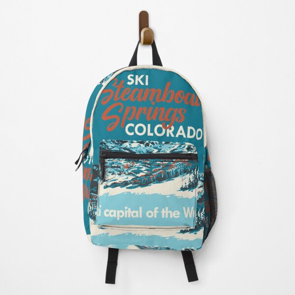 Item preview, Steamboat Springs Vintage Ski Poster designed and sold by ROEDERcraft.