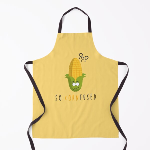 Item preview, So Cornfused, so Confused Food Pun designed and sold by GoodMoodFood.
