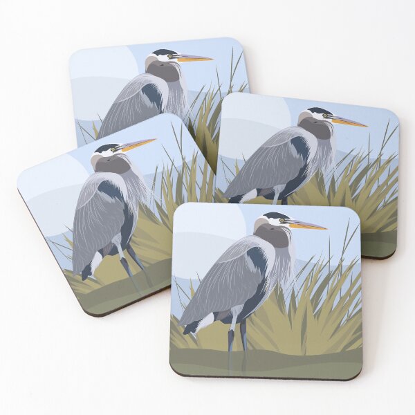 Item preview, Heron designed and sold by Becky Lucas.