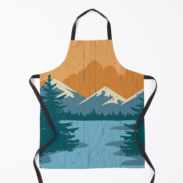 Item preview, South Brand Mountain Logo distressed- Mountain Lake design designed and sold by SouthBrand.