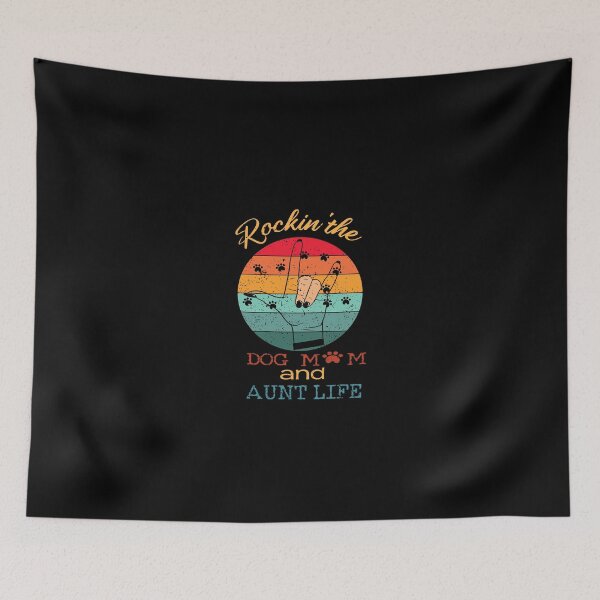 Item preview, Copy of  Rockin' The Dog Mom & Aunt Life designed and sold by hourrianouar.