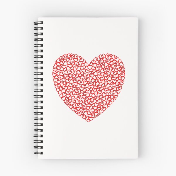 Item preview, Heart made of hearts Valentines Day white designed and sold by 7T-Designs.