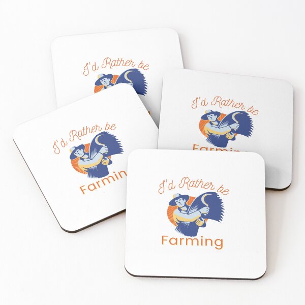 Item preview, I'd rather be farming. designed and sold by Theleochick.