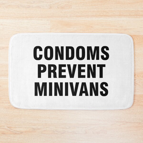 Item preview, Condoms prevent minivans designed and sold by allthetees.