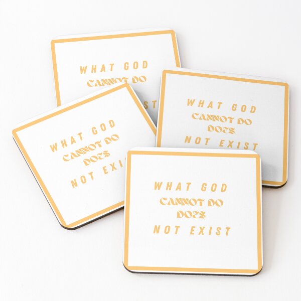 Item preview, What God cannot do does not exist designed and sold by Believer's  Hub.
