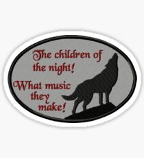 Children of the Night Sticker