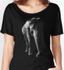 Camiseta ancha elefante, elefante de asia