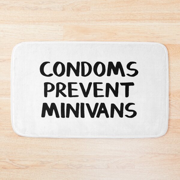 Item preview, Condoms prevent minivans designed and sold by allthetees.