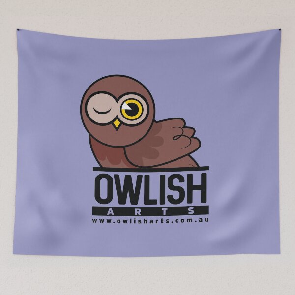 Item preview, Owlish Arts Logo designed and sold by OwlishArts.