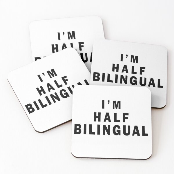 Item preview, I'm half bilingual designed and sold by Zerif.