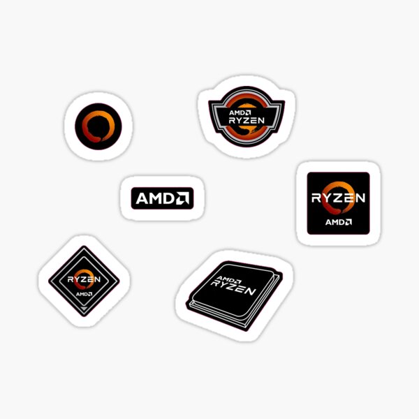 AMD RYZEN Sticker