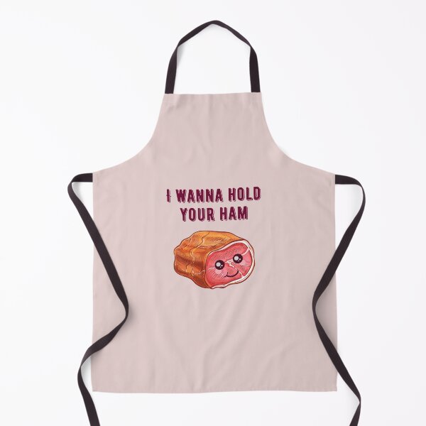Item preview, I wanna Hold your Ham, I wanna Hold your Hand designed and sold by GoodMoodFood.