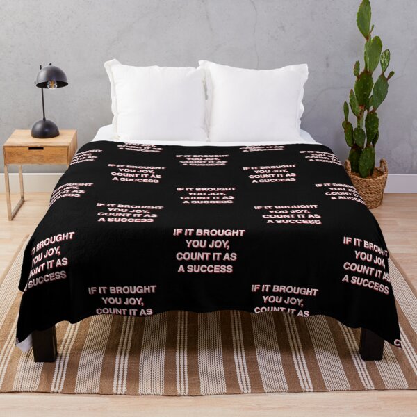 Item preview, If It Brought You Joy, It's a Success – Enjoy Every Moment And Forget Regret designed and sold by The Green Corner.
