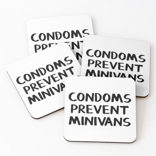Item preview, Condoms prevent minivans designed and sold by allthetees.