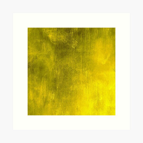Item preview, Wood print in yellow designed and sold by fowons.