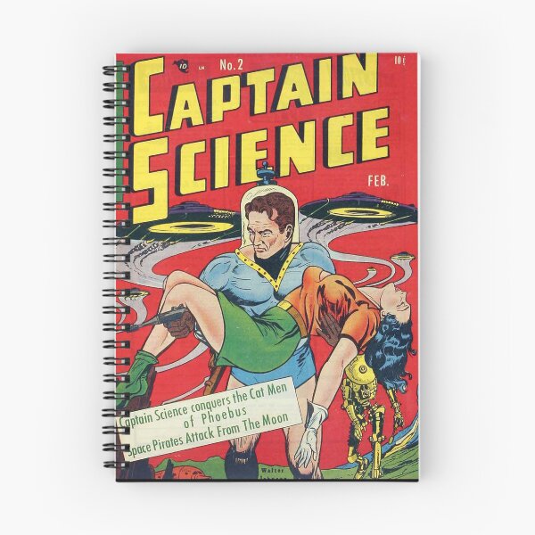 Item preview, Captain science conquers the cat men of Phoebus designed and sold by Aurea-Comics.