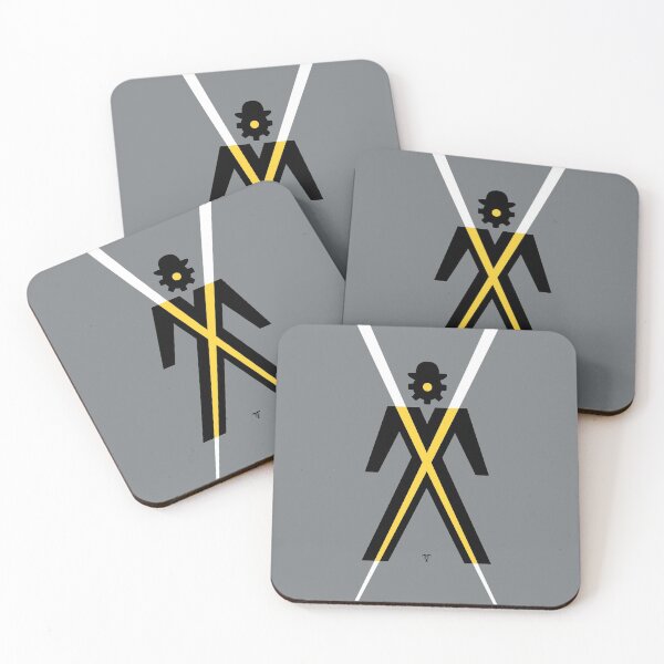 Item preview, XX - "XX Man" (Yellow and Black on Grey) designed and sold by Rian Hughes.