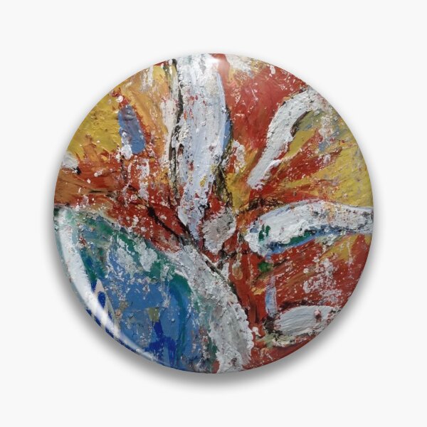 Item preview, Abstracted Floral in Primary  designed and sold by Meghana Gauthier.