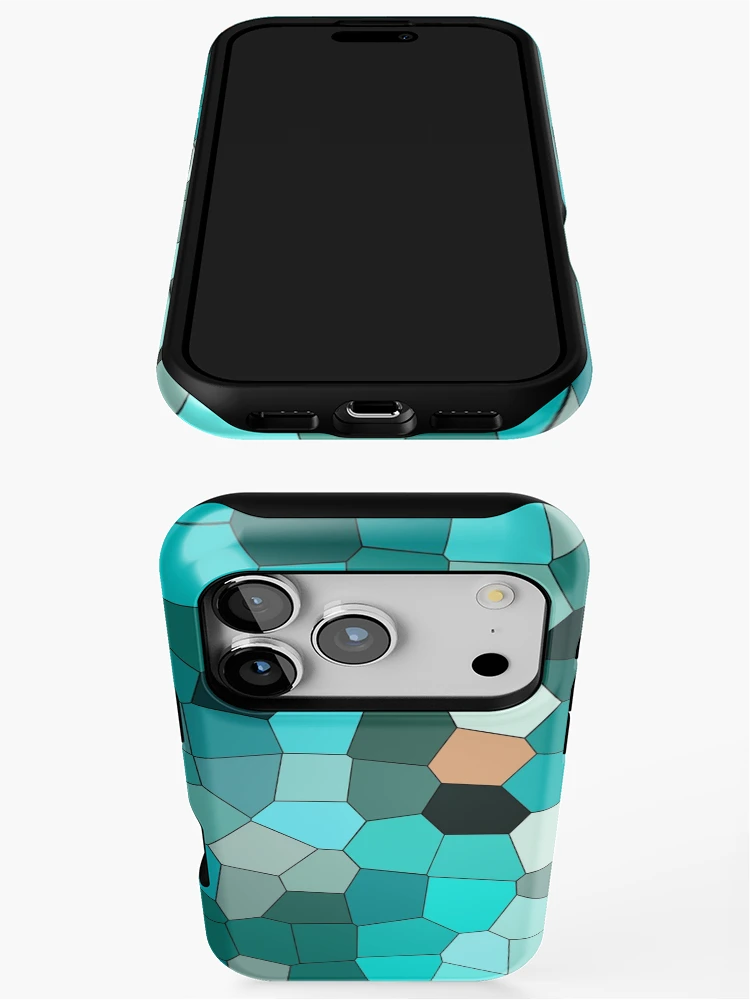 Thumbnail 3 of 4, iPhone Case, Fancy Colorful Pattern designed and sold by MagicSpread.