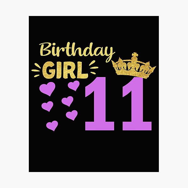 Image Joyeux Anniversaire Fille 11 Ans