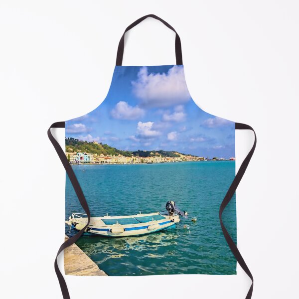 Item preview, Boat in Zakynthos Harbour designed and sold by Jeremy Hayden.