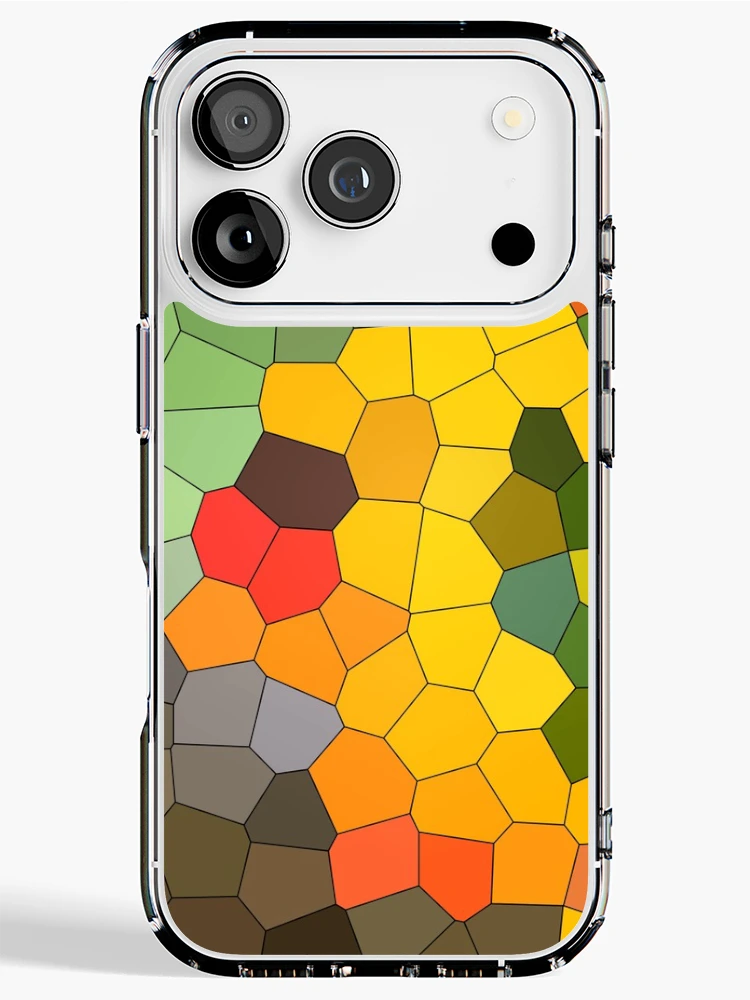 Thumbnail 1 of 5, iPhone Case, Fancy Colorful Pattern designed and sold by MagicSpread.