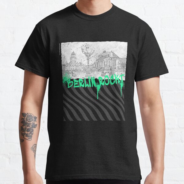 Es zeigt das berühmte Gendarmenmarkt-Design Classic T-Shirt