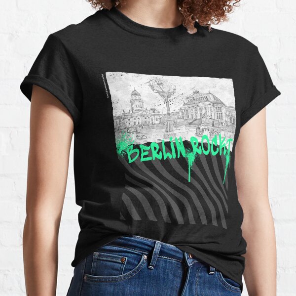 Es zeigt das berühmte Gendarmenmarkt-Design Classic T-Shirt