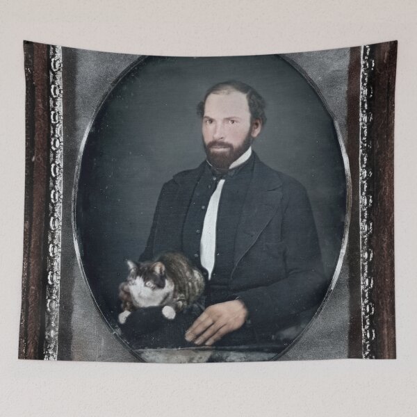Item preview, History's First Cat Photo designed and sold by billduncan.